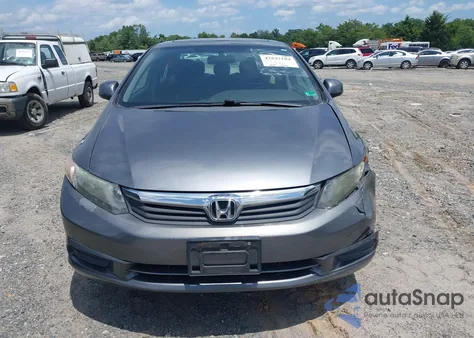 2012 Honda Civic Ex из США, поврежденный, VIN 19XFB2F80CE108417